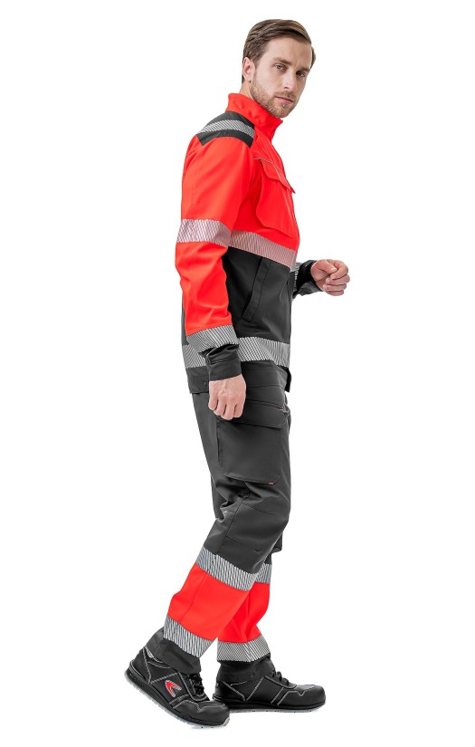 Куртка мужская летняя сигнальная «Гелиос»