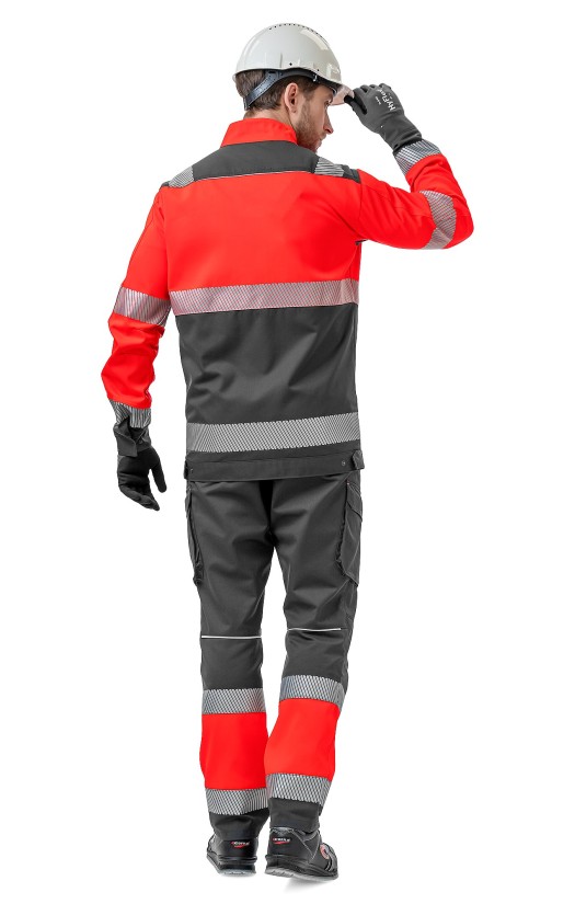 Куртка мужская летняя сигнальная «Гелиос»