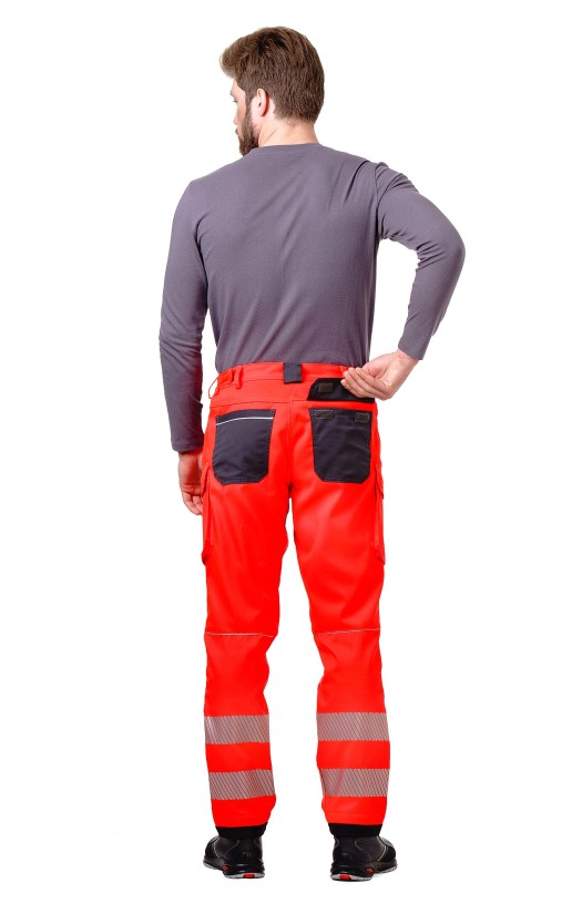 Брюки мужские летние сигнальные «Гелиос»