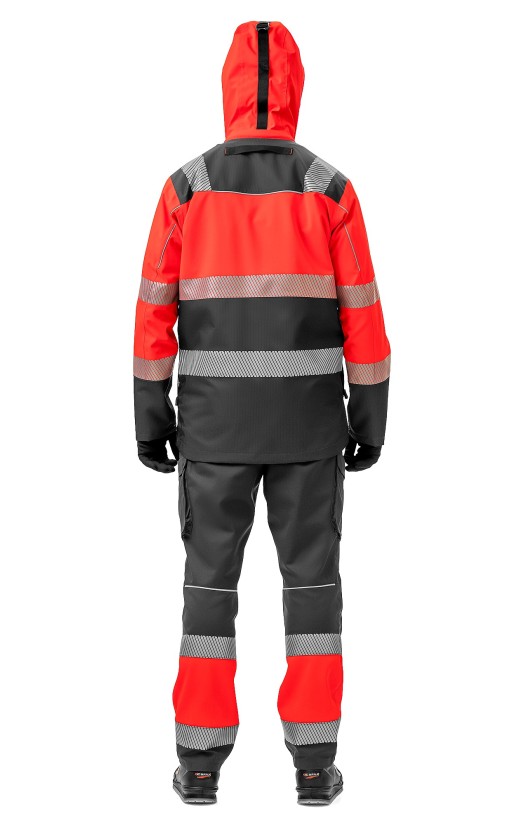 Куртка-ветровка демисезонная сигнальная «Гелиос»