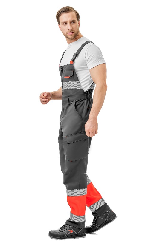 Полукомбинезон мужской летний сигнальный «Гелиос»