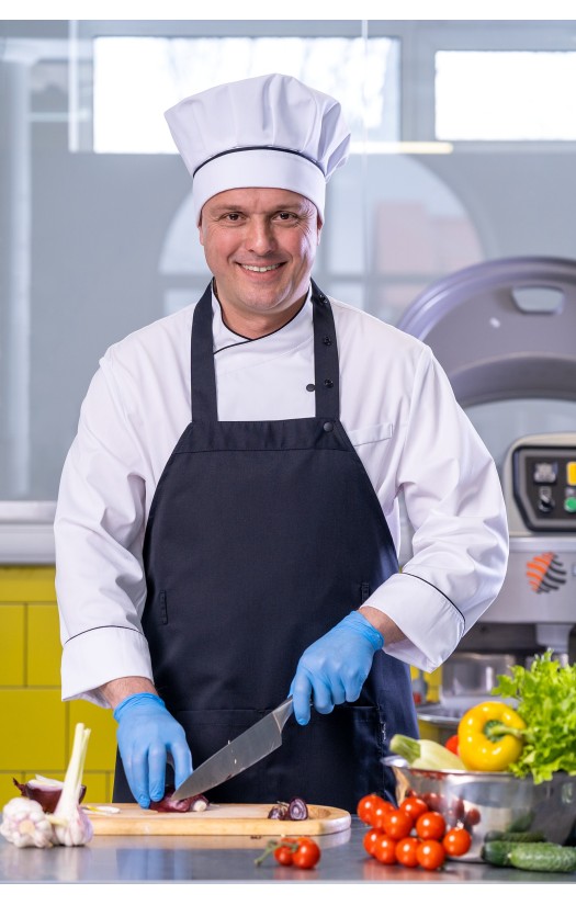 Фартук «Гриль» черный