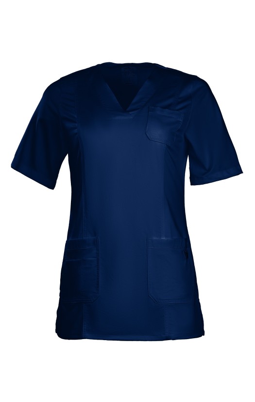 Блуза женская «Лотос» синяя