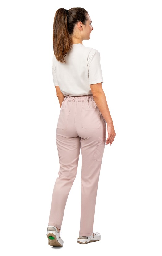 Брюки женские «Лотос» пудровые
