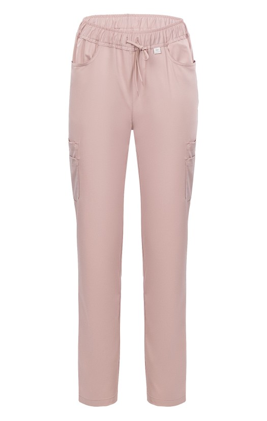 Брюки женские «Лотос» пудровые