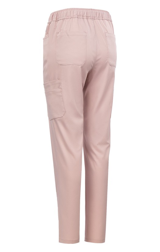Брюки женские «Лотос» пудровые