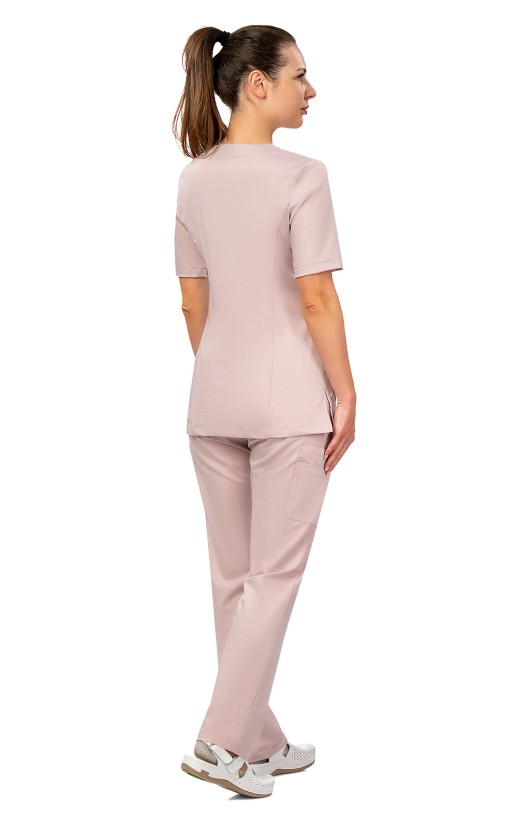 Блуза женская «Лотос» пудровая