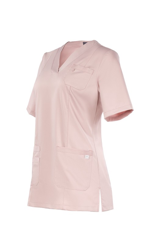 Блуза женская «Лотос» пудровая