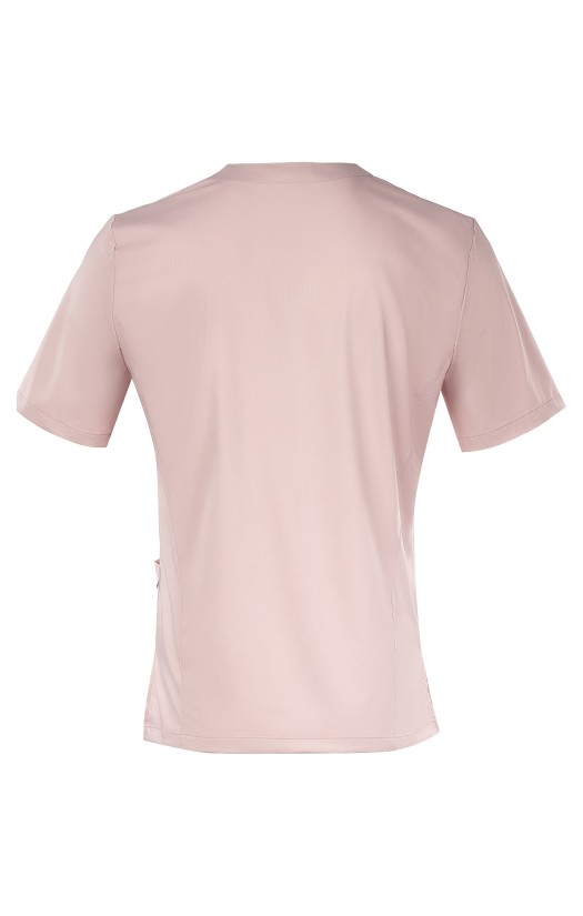 Блуза мужская «Лотос» пудровая