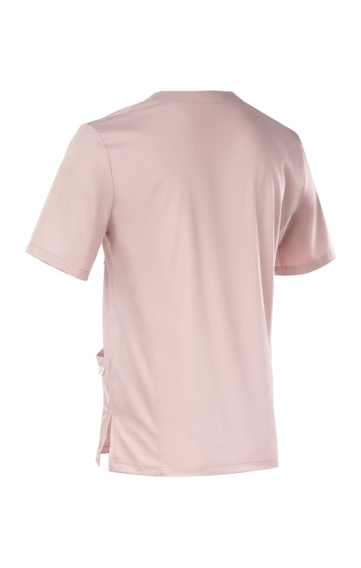 Блуза мужская «Лотос» пудровая