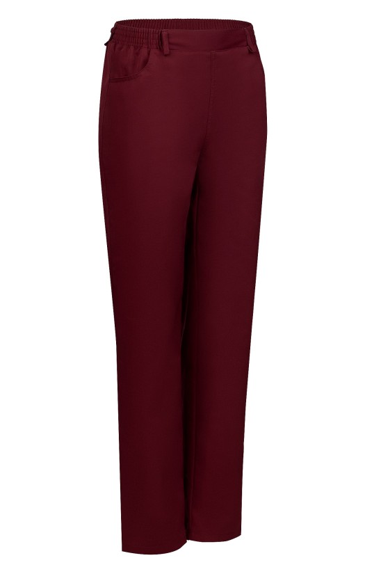 Брюки женские летние «Ультра» бордовые, ХАССП
