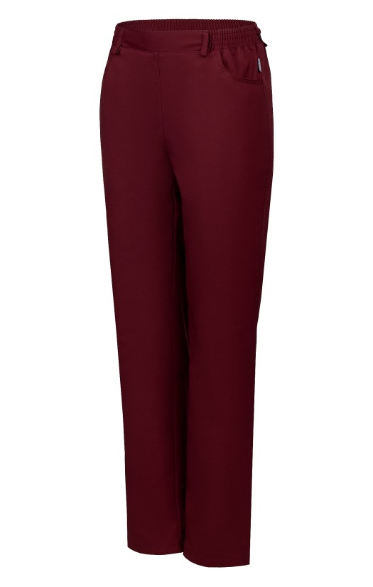 Брюки женские летние «Ультра» бордовые, ХАССП