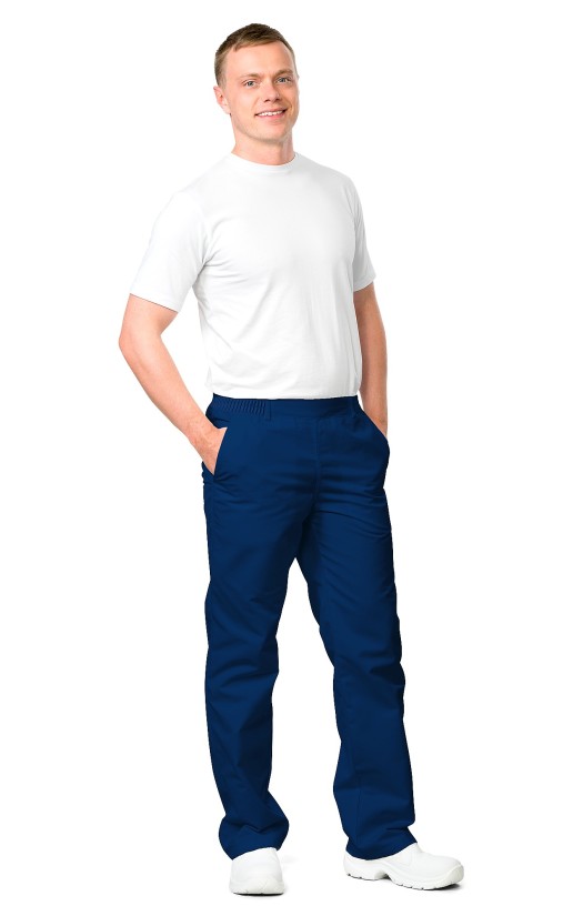 Брюки мужские летние «Ультра» синие, ХАССП