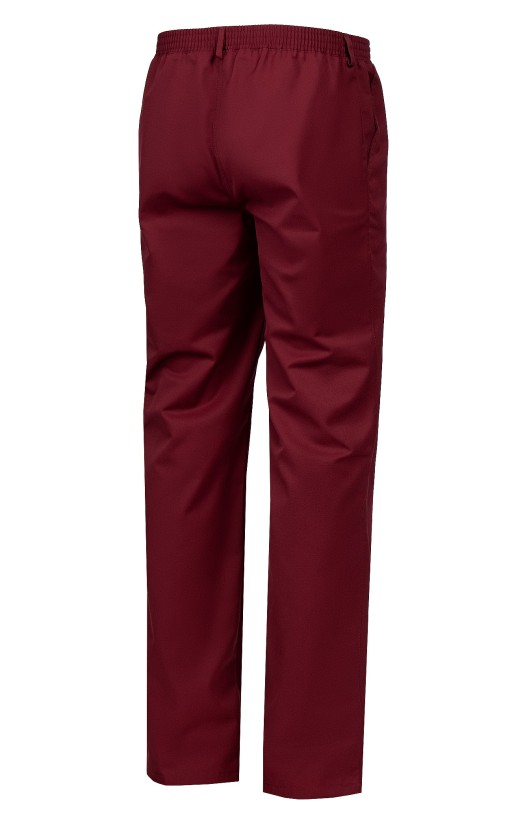 Брюки мужские летние «Ультра» бордовые, ХАССП