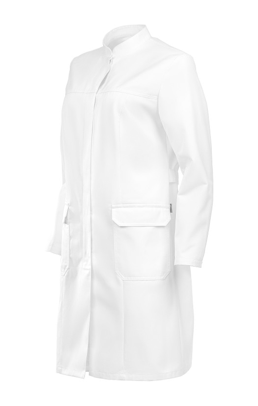 Халат женский летний «Ультра» белый, ХАССП