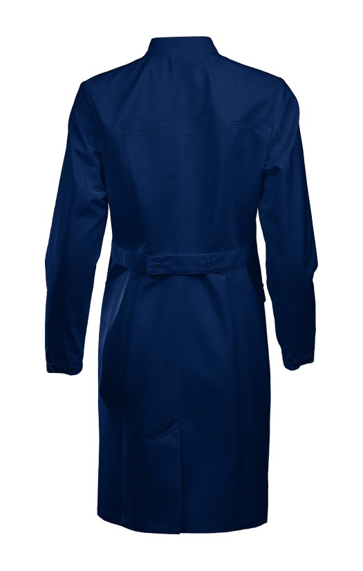 Халат женский летний «Ультра» синий, ХАССП