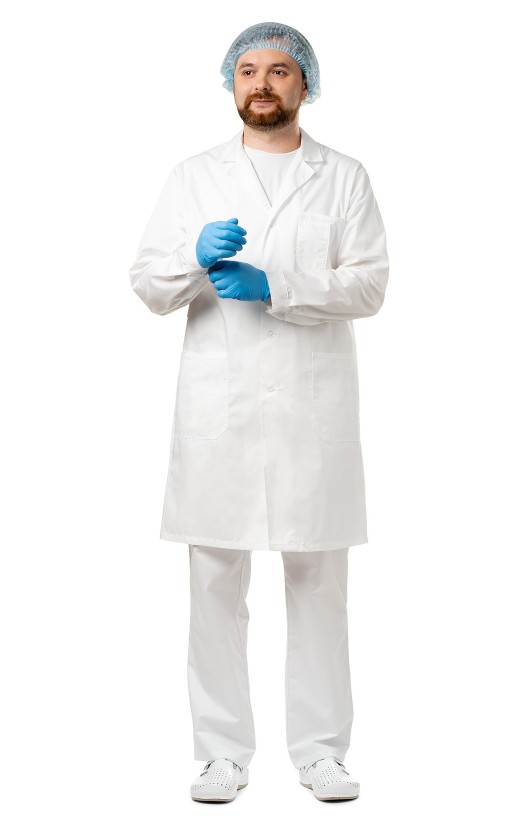 Халат мужской белый ТС