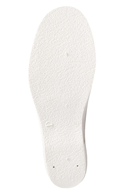 Туфли женские «Эмануэла», белые, с перфорацией