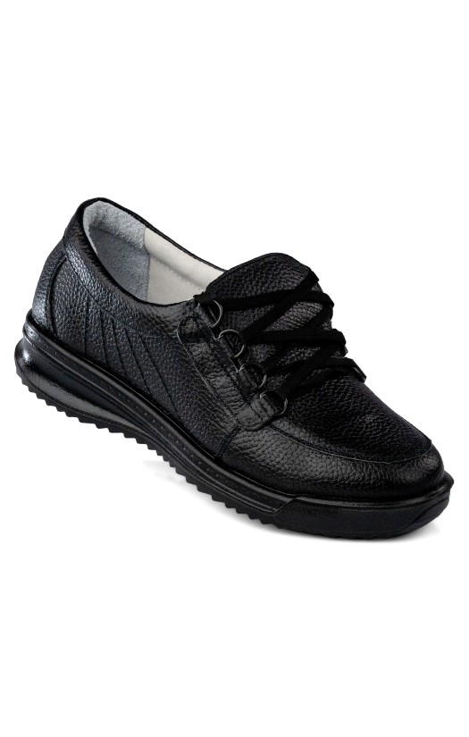 Туфли (полуботинки) женские «Света», черные