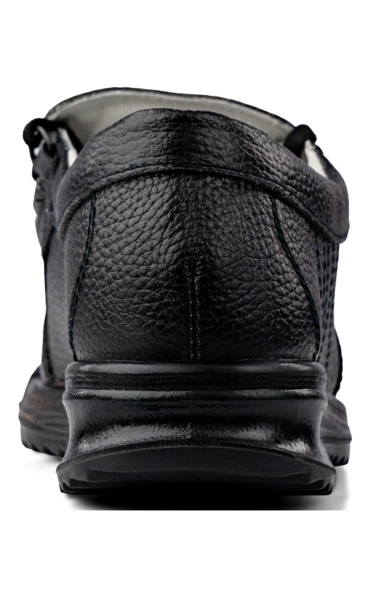 Туфли (полуботинки) женские «Света», черные