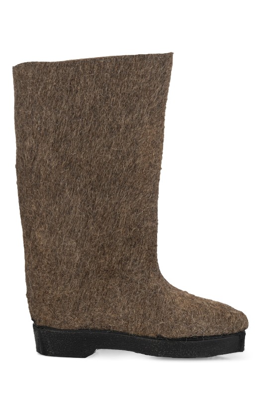 Обувь валяная специальная от пониженных температур на резиновом ходу