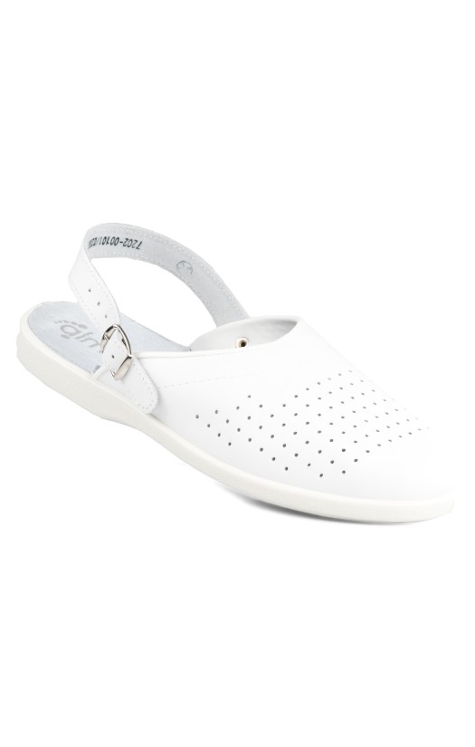 Туфли (типа сабо) мужские «Павел», белые