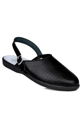 Туфли (типа сабо) мужские «Павел», черные