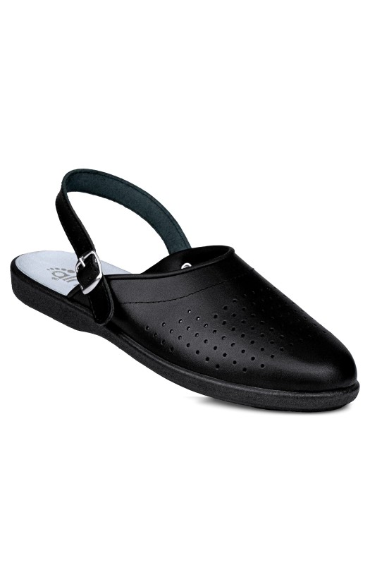 Туфли (типа сабо) мужские «Павел», черные