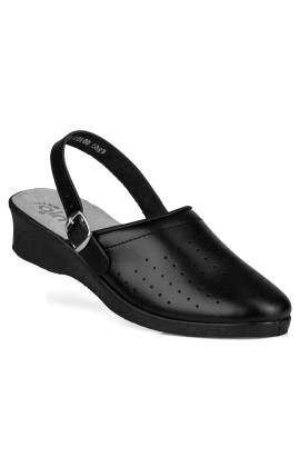 Туфли (типа сабо) женские «Эмануэла», черные