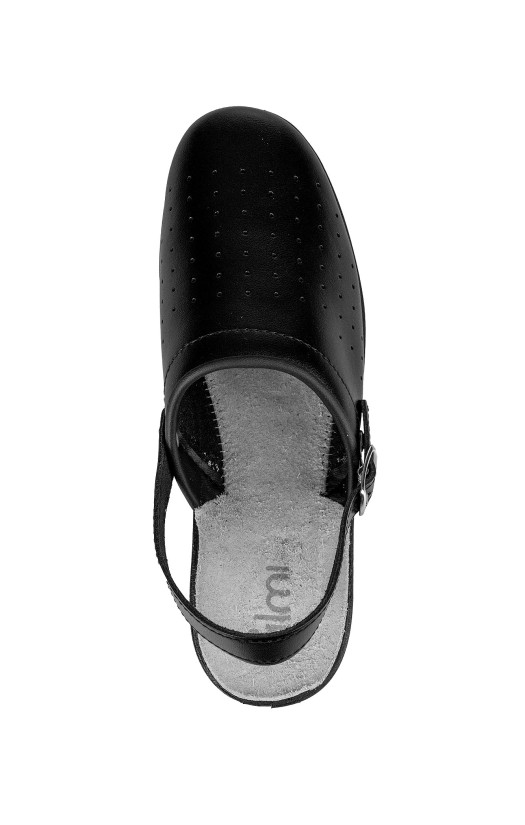 Туфли (типа сабо) женские «Эмануэла», черные