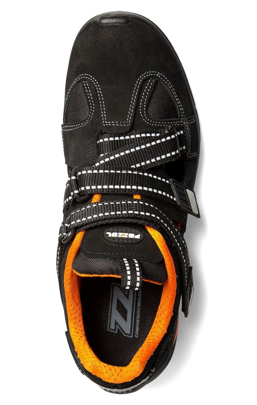 Полуботинки кожаные Indy Orange (Инди Оранж) с перфорацией