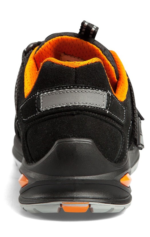 Полуботинки кожаные Indy Orange (Инди Оранж) с перфорацией