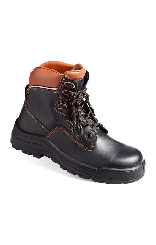 Ботинки кожаные «Капитан» с защитными носками из композитного материала