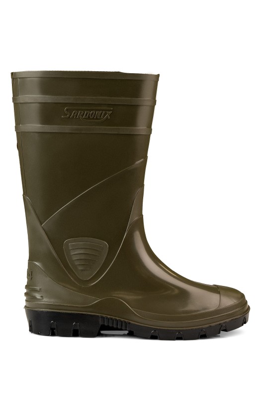 Сапоги ПВХ мужские «Внедорожник 4x4» зеленые