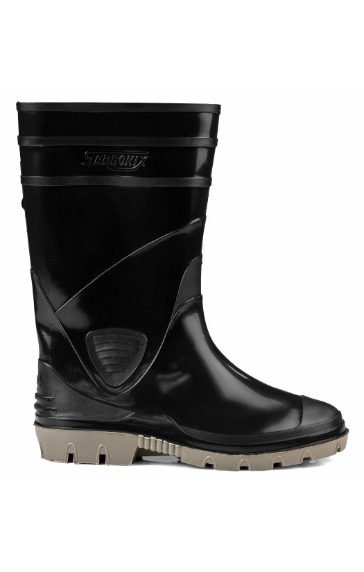 Сапоги ПВХ мужские «Внедорожник 4x4» черные