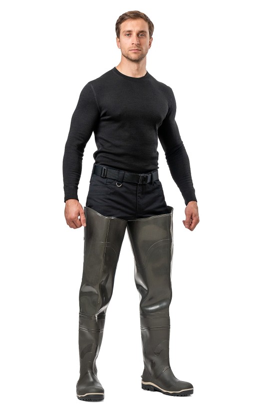 Сапоги рыбацкие ПВХ «Проходческие» с металлическими защитными носками