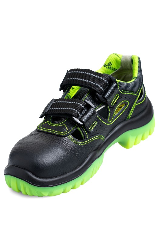 Полуботинки женские кожаные Неогард-Лайт® Антистат с перфорацией, с защитными носками из алюминия