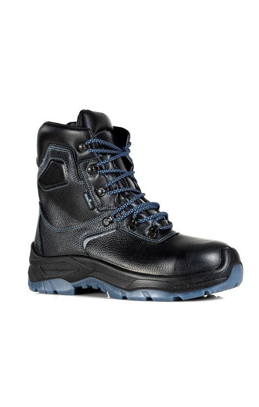 Ботинки кожаные Техногард-2® с высокими берцами утепленные, с защитными носками из композитного материала
