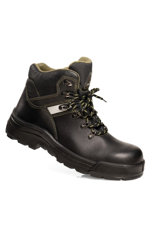 Ботинки кожаные «Капитан Гор» c защитными носками из композитного материала и бикомпонентной PTFE мембраной