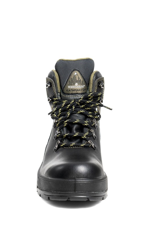 Ботинки кожаные «Капитан Гор» c защитными носками из композитного материала и бикомпонентной PTFE мембраной