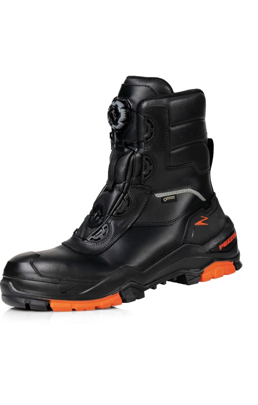 Ботинки кожаные с высокими берцами RAMBLER FAST (Рамблер Фаст) с системой быстрой шнуровки BOA® и мембраной GORE-TEX