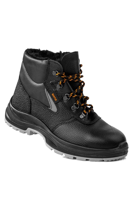 Ботинки кожаные «Билд» утепленные с металлическими защитными носками
