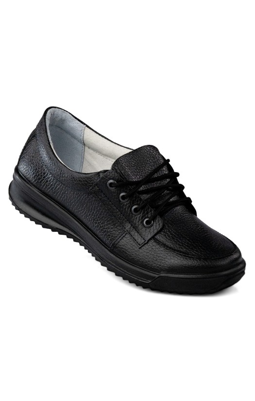 Туфли (полуботинки) женские «Света», черные