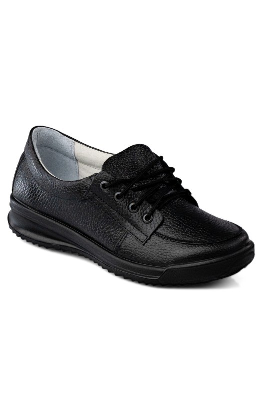 Туфли (полуботинки) женские «Света», черные