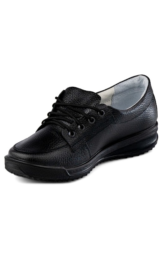 Туфли (полуботинки) женские «Света», черные