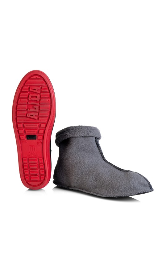 Полусапожки женские из ПВХ «Нордман Алида», утепленные флисом