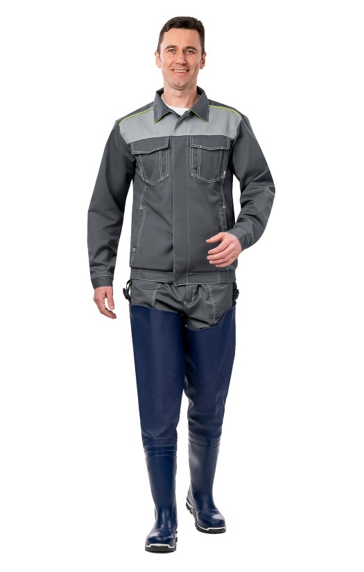 Сапоги ПВХ «Брод» с надставками, с металлическими защитными носками