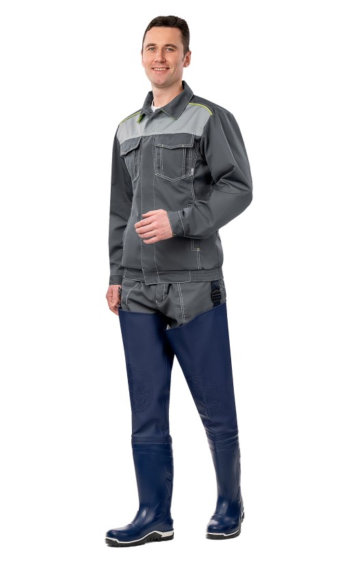 Сапоги ПВХ «Брод» с надставками, с металлическими защитными носками