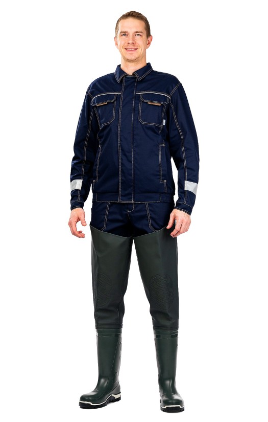 Сапоги ПВХ «Брод» с надставками (без защитных элементов)