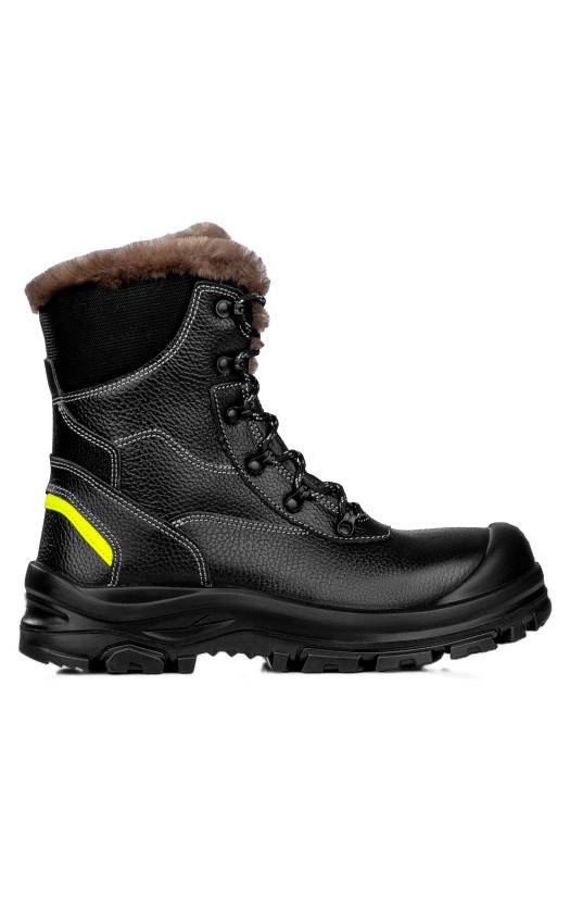 Ботинки женские кожаные Неогард-2® с высокими берцами утепленные, с защитными носками из композитного материала